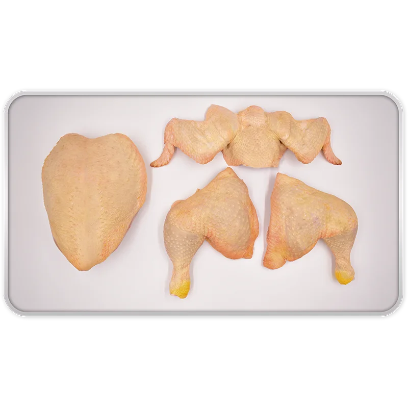 Pollo sin Vísceras 4 Piezas con Rabadilla Campesino